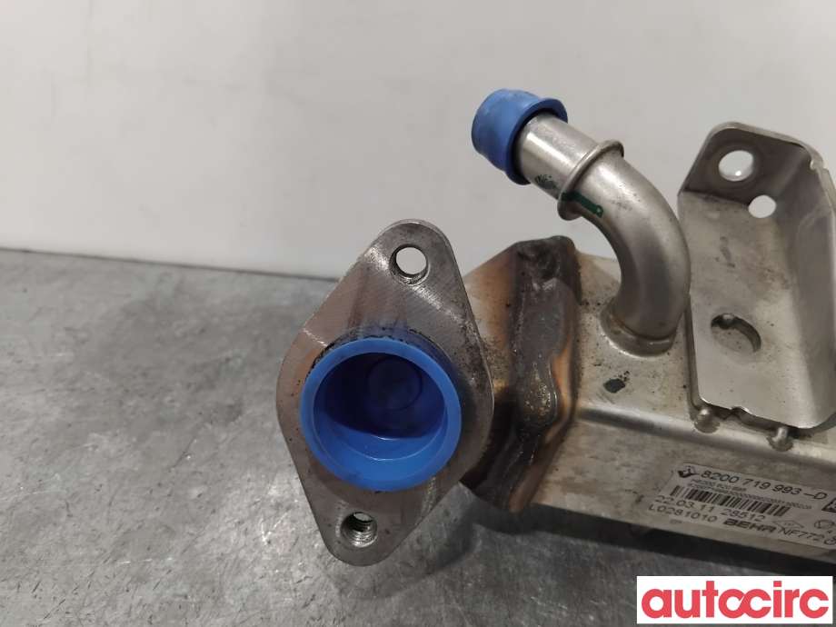 EGR-kjøler til Nissan Qashqai 2010-2014 (Type I, Fase 2)  (NISSAN|1473500QAB|8200719993|1471300Q1A)