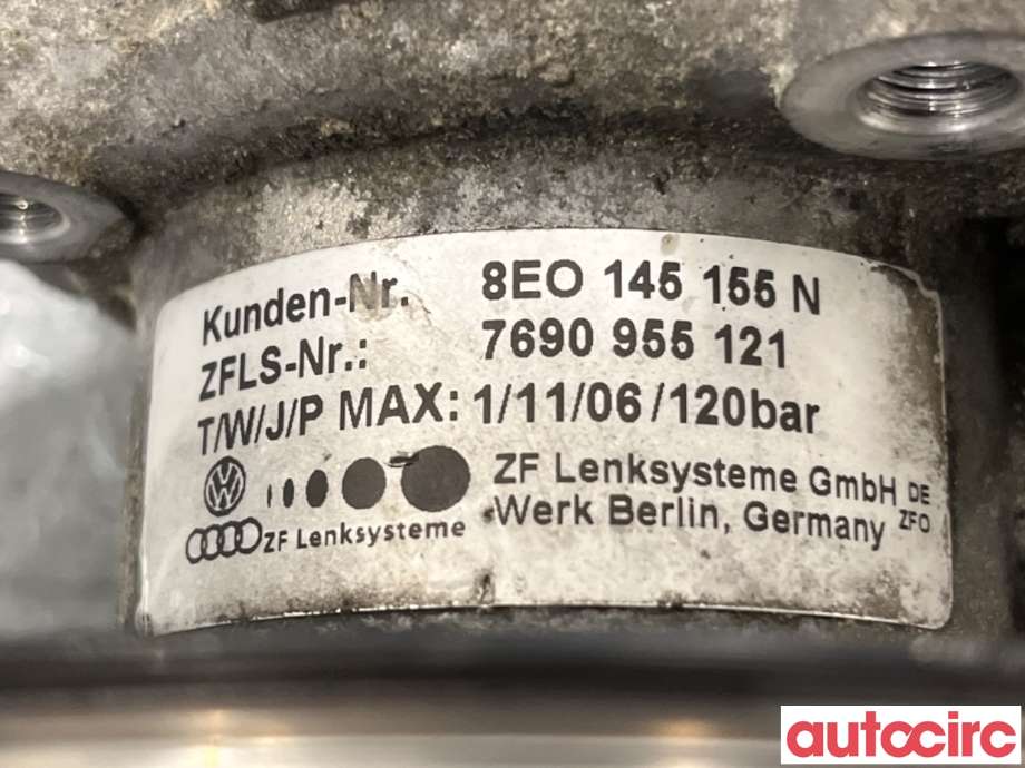 Servo pumpe mekanisk til Audi A4 2004-2008 (Type III) (B7) (B7) (AUDI|8E0145155N|7690955121)