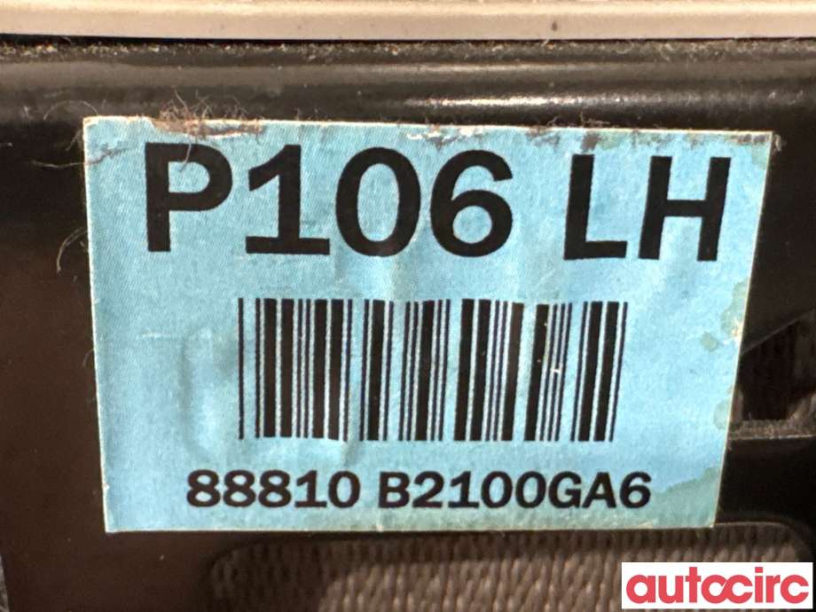 Sikkerhetsbelte foran venstre til Kia Soul 2014-2019 (Type II)  (KIA|88810B2100GA6|)