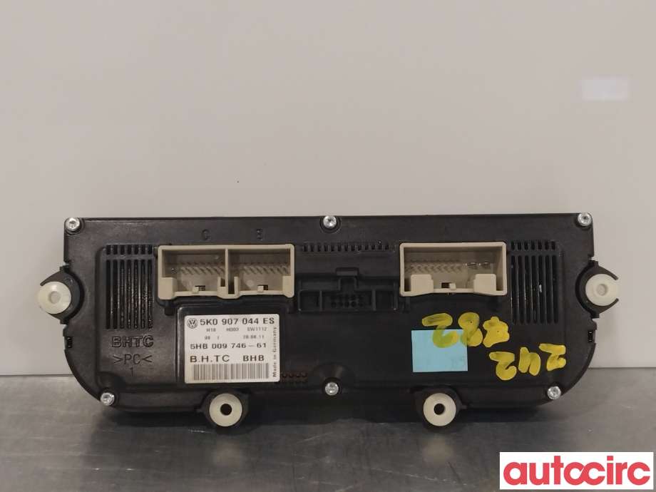 Varmeapparat betjening til VW Golf VI 2008-2012  (VOLKSWAGEN|5K0907044ES)