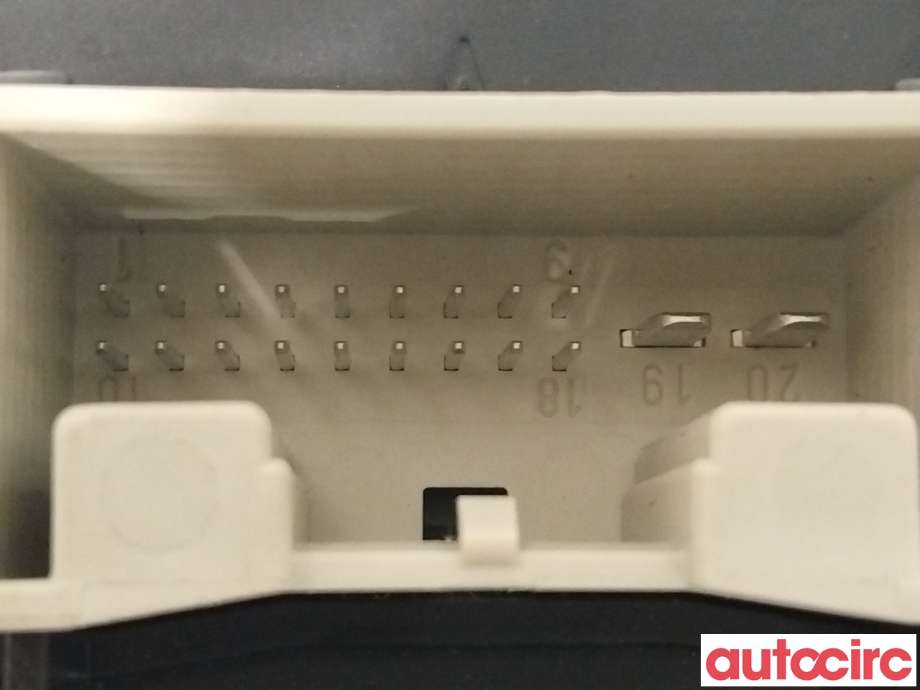 Varmeapparat betjening til VW Golf VI 2008-2012  (VOLKSWAGEN|5K0907044ES)