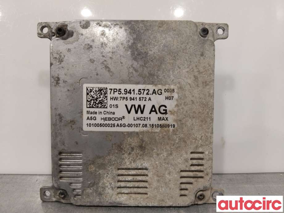 Styreenhet xenon/ballast til VW e-Golf, 2017-2020 (Fase 2)  (VOLKSWAGEN|7P5941572AG)