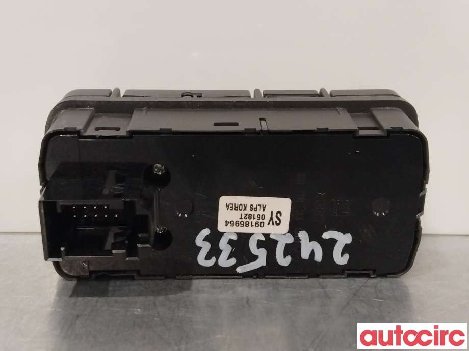 Bryter diverse til Opel Vectra C 2005-2008 (Type II)  (OPEL|24436375|09185954)