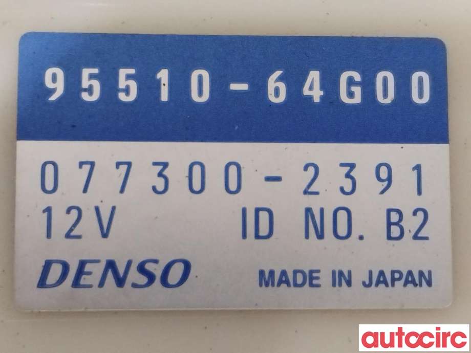 Styreenhet klima/aircondition til Suzuki Grand Vitara 1998-2005 (Type II)  (SUZUKI|95510-64G00-000|95510-64G00)