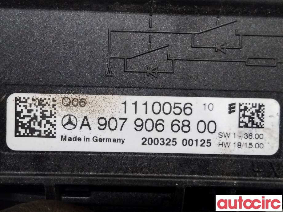 Sikringsboks til Mercedes Vito 2014-->> (W447) (W447) (MERCEDES|A9079066800|)