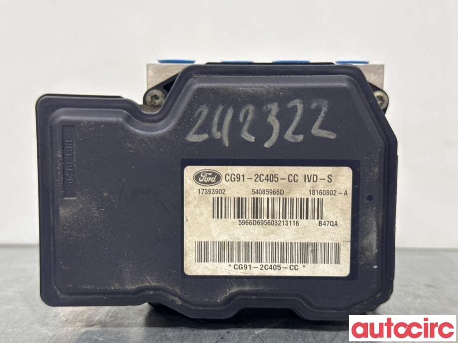 ABS sentral til Ford Mondeo 2011-2014 (Type IV, Fase 2)  (FORD|1857638|54085966D|CG91-2C405-CC)
