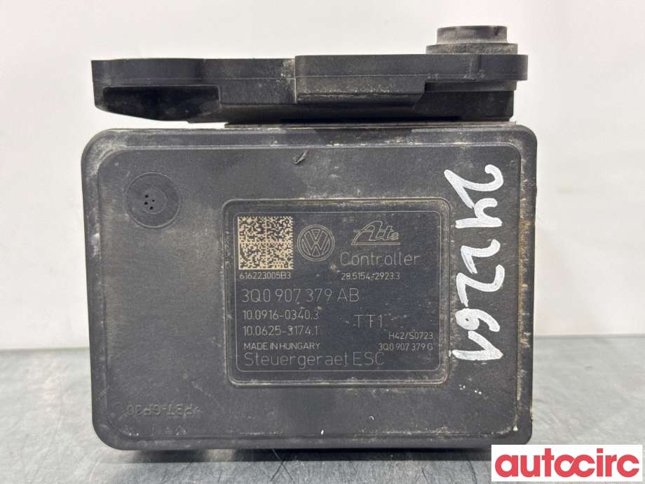 ABS sentral til VW Golf VII 2012-2017 (Fase 1) (VOLKSWAGEN|3Q0614517AB|100916-03403)