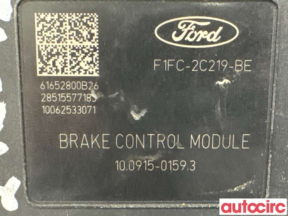 ABS sentral til Ford Focus 2014-2018 (Type III, Fase 2)  (FORD|2383942|100915-01593|F1FC-2C405-AG)