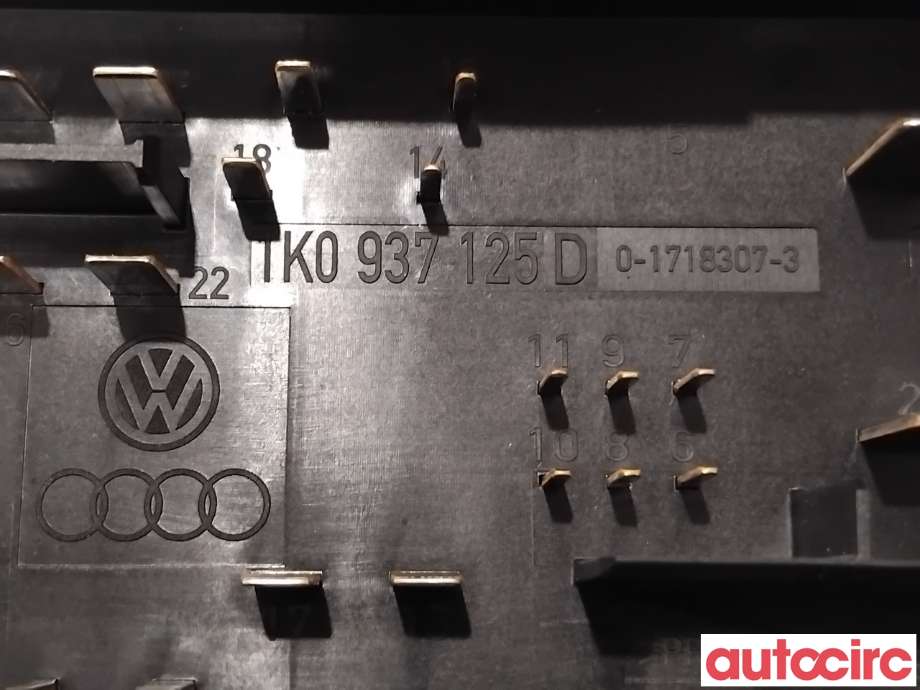 Sikringsboks til VW Golf VI 2008-2012 (VOLKSWAGEN|1K0937125D|)