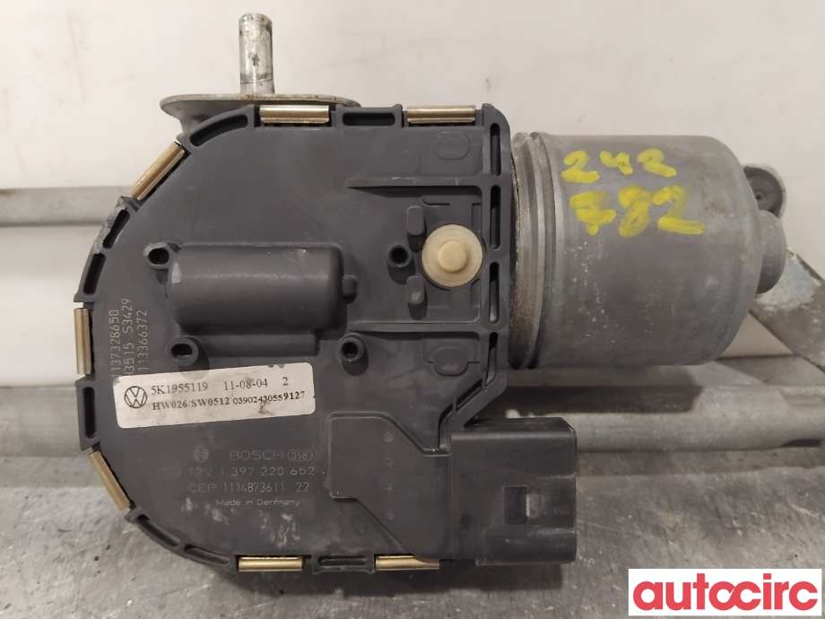 Viskermotor frontrute til VW Golf VI 2008-2012  (VOLKSWAGEN|5K1955119|1397220652|1Q1955119C)
