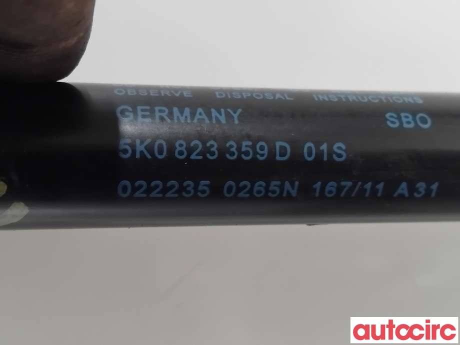 Panserdemper til VW Golf VI 2008-2012  (VOLKSWAGEN|5K0823359D||5K0823359E)