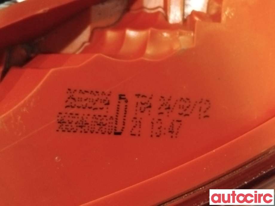 Baklykt høyre indre til Peugeot 3008 2009-2016 (Type I)  (PEUGEOT|6351HE)