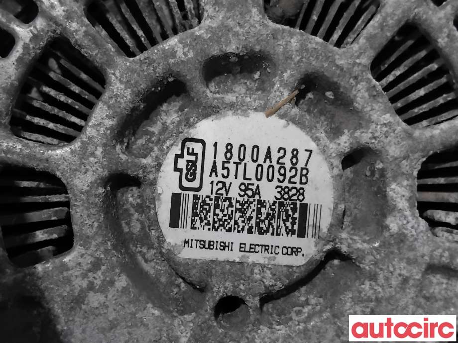 Dynamo til Mitsubishi ASX 2010-2019  (MITSUBISHI|1800A287|A5TL0092B)