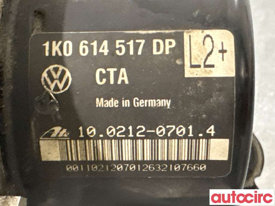 ABS sentral til Škoda Superb 2008-2015 (Type II)  (SKODA|1K0614517DP|100961-03643)