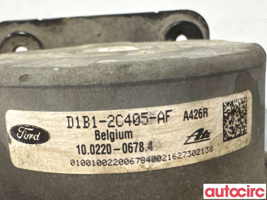 ABS sentral til Ford Fiesta 2013-2017 (Type VI, Fase 2)  (FORD|2075939|100220-06784|D1B1-2C405-AF)