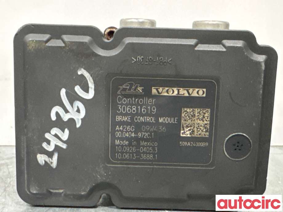 ABS sentral til Volvo V70 2007-2013 (Type III, Fase 1)  (VOLVO|31329140|100212-01824|30681619)