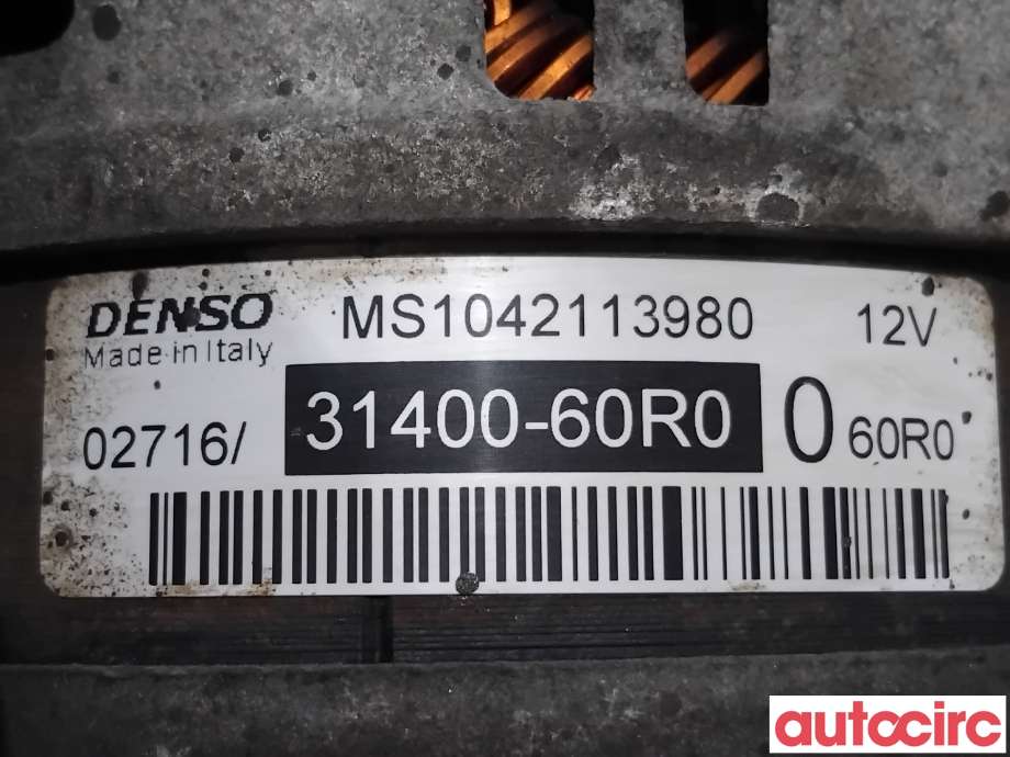 Dynamo til Suzuki Vitara 2015-->> (Type IV) (SUZUKI|31400-60R00|MS1042113980)