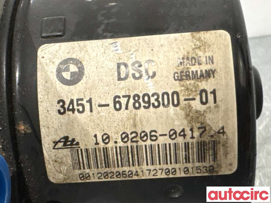 ABS sentral til BMW 3-Serie 2005-2011 (E90/E91/E92/E93) (E90/E91/E92/E93) (BMW|34512460468|100206-04174|6789301)