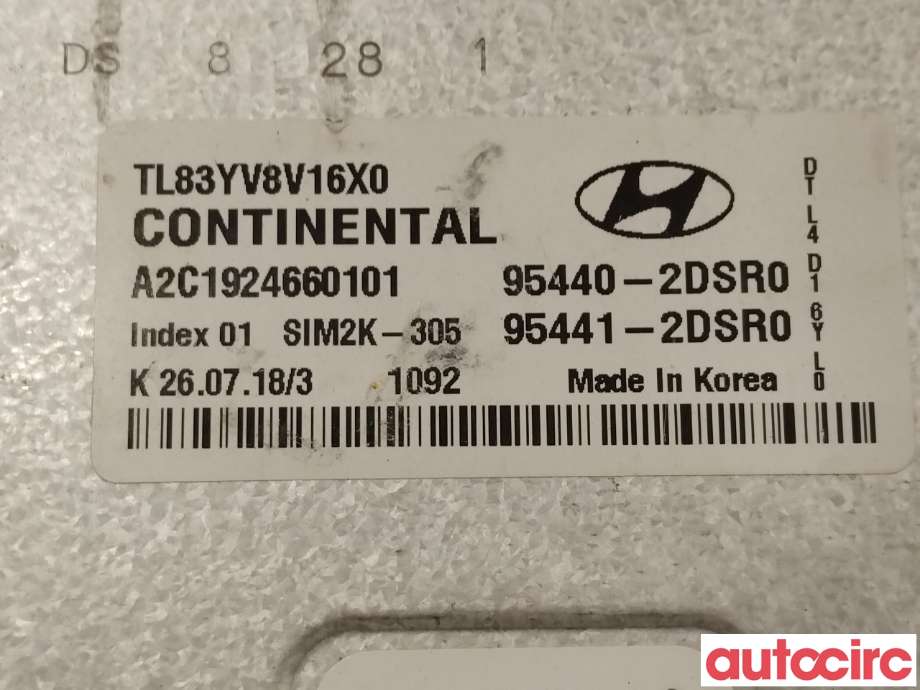 Styreenhet girkasse til Hyundai Tucson 2015-2020  (HYUNDAI|954402DSR0)