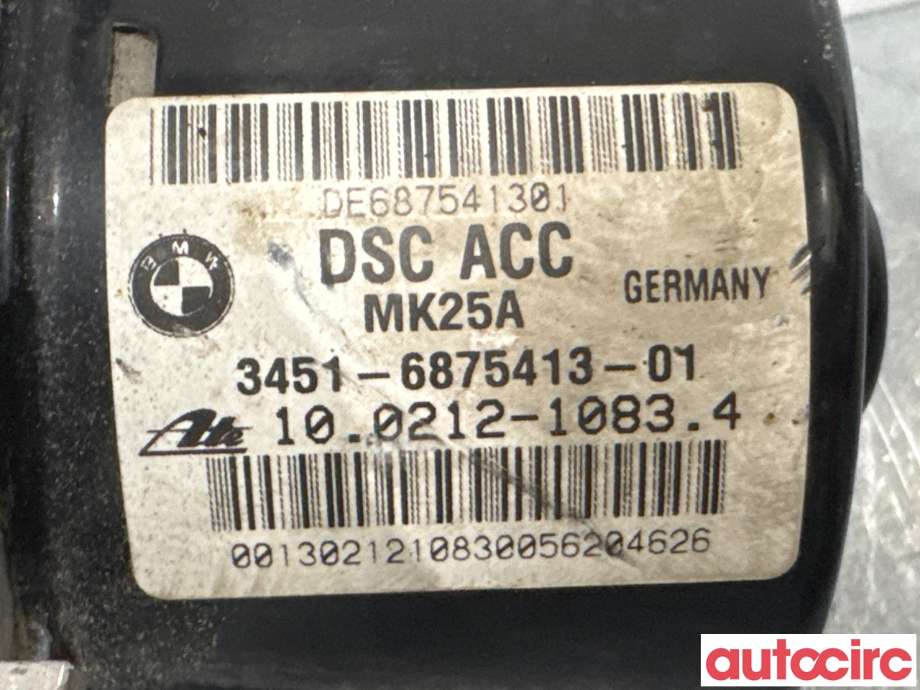 ABS sentral til BMW X3 2010-2017 (F25) (F25) (BMW|34516881325|100212-10834|3451-6875413)