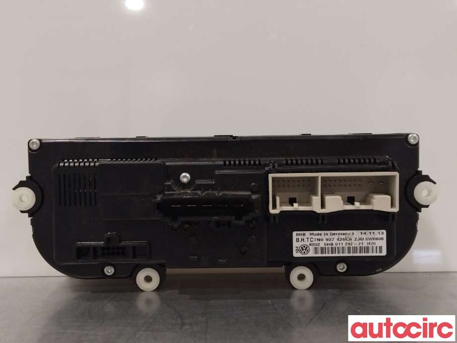 Varmeapparat betjening til VW Caddy 2010-2015 (Type III, Fase 2)  (VOLKSWAGEN|7N0907426CA)