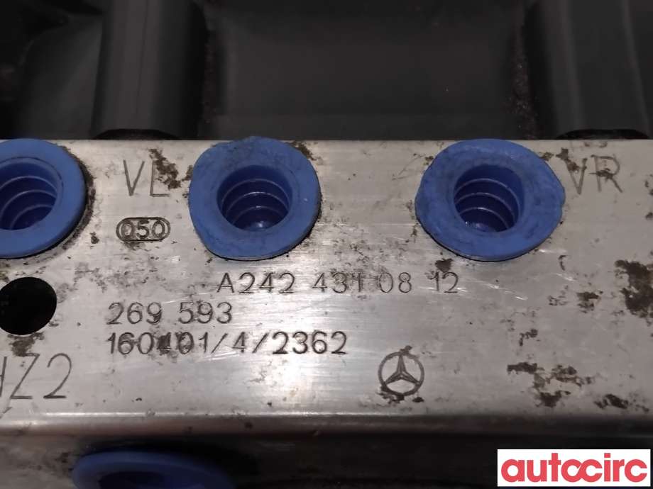 ABS sentral til Mercedes B-Klasse 2011-2018 (W246) (W246) (MERCEDES|A2424310912|0265242750|A2424310812)