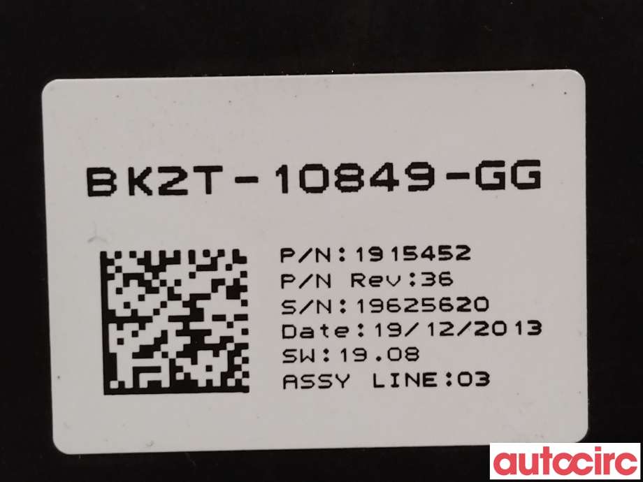 Instrumentpanel til Ford Transit Custom 2013-2023 (Type I)  (FORD|2333284|19154852-38|BK2T-10849-GG)
