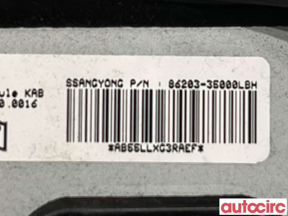 Airbag kne til SsangYong Tivoli 2016-->>  (SSANGYONG|NO NR|86203-35000|86203-35000LBH)