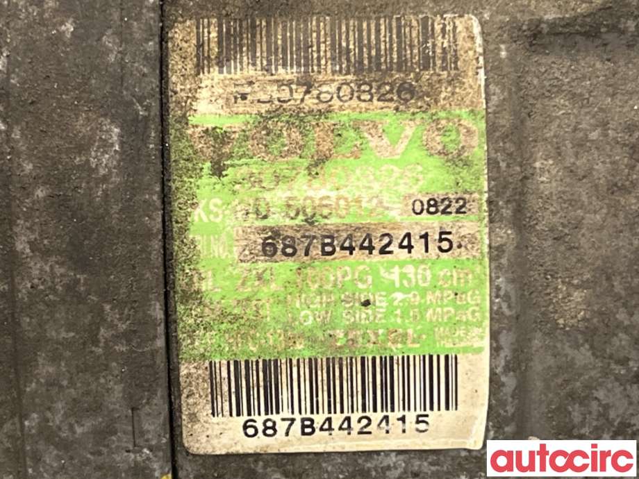 Aircondition kompressor til Volvo XC70 2005-2007 (Type I, Fase 2)  (VOLVO|36001066|506012-0822|30780820)