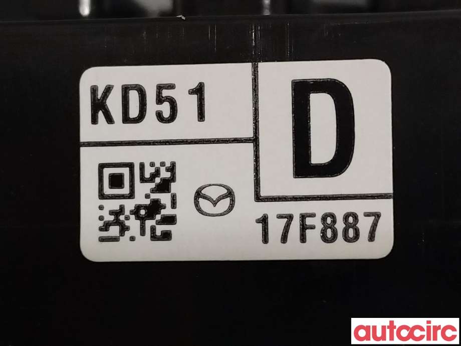 Bryter blink til Mazda CX-5 2012-2017 (Type I) (MAZDA|KS12-66-122|KD5117F887)