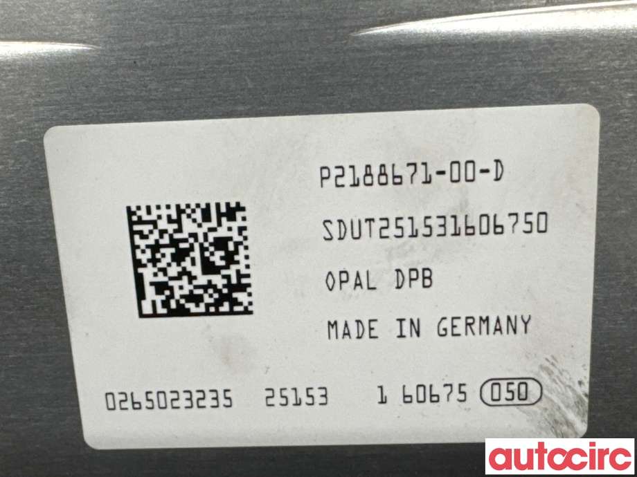 Bremsekraft-forsterker til Tesla Model Y 2021-2024 (Type I)  (TESLA|2188671-00-D|0265023235)