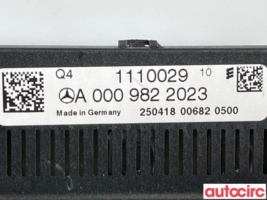 Rele diverse til Mercedes Vito 2014-->> (W447) (W447) (MERCEDES|A0009822023)