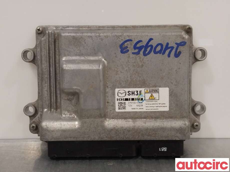 Styreenhet motor til Mazda CX-5, 2012-2017 (Type I)  (MAZDA|SH3F-18-881S)
