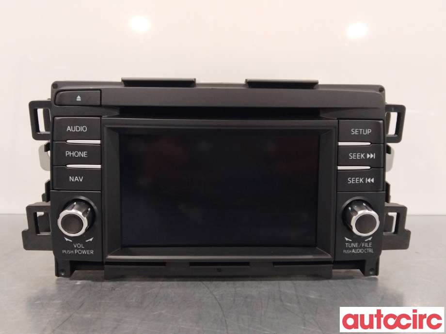 Bilstereo til Mazda CX-5, 2012-2017 (Type I)  (MAZDA|KR85-66-DV0B)