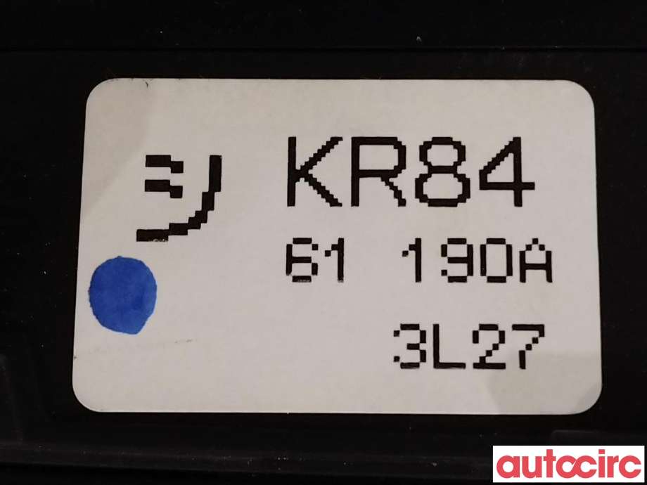 Varmeapparat betjening til Mazda CX-5 2012-2017 (Type I) (MAZDA|KR84-61-190B|KR84-61-190A)