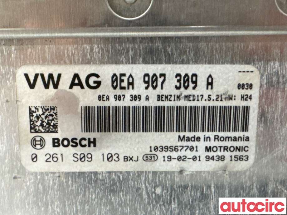 Styreenhet diverse til VW e-Golf 2017-2020 (Fase 2)  (VOLKSWAGEN|0EA906016Q|0261S09103|0EA907309A)