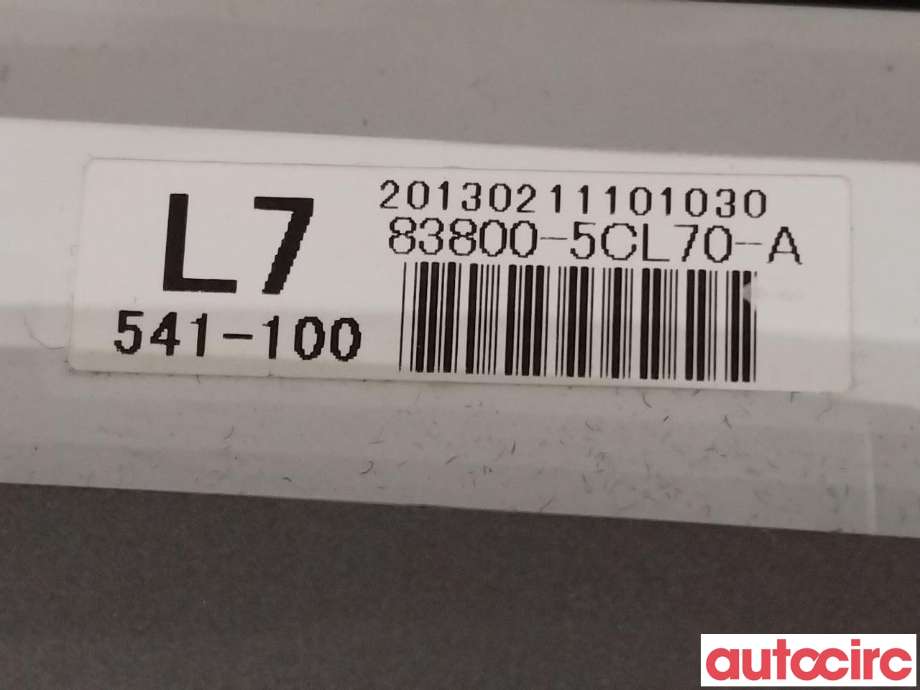 Instrumentpanel til Toyota Urban Cruiser 2009-2014 (TOYOTA|838005CL70)