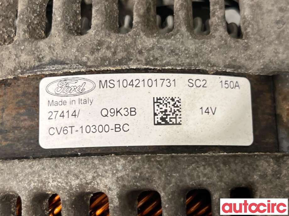 Dynamo til Ford Fiesta 2013-2017 (Type VI, Fase 2)  (FORD|2414991|MS1042101731|CV6T-10300-BC)