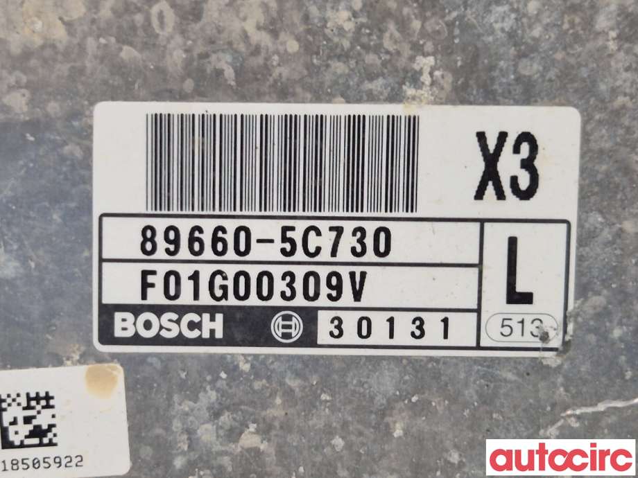 Styreenhet motor til Toyota Urban Cruiser 2009-2014  (TOYOTA|8966152X30|89661-52X30)