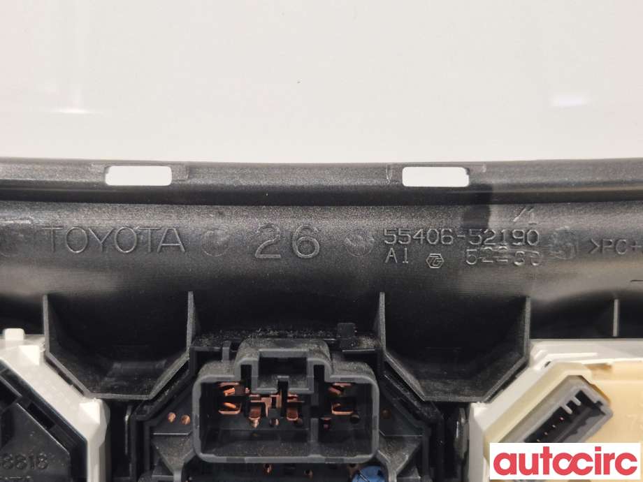 Varmeapparat betjening til Toyota Urban Cruiser 2009-2014  (TOYOTA|5590052770B0|)