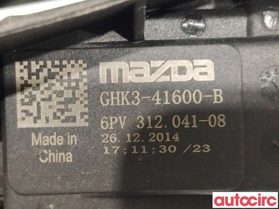 Pedal gass til Mazda CX-5 2012-2017 (Type I) (MAZDA|GHK3-41-600G|GHK3-41600-B)