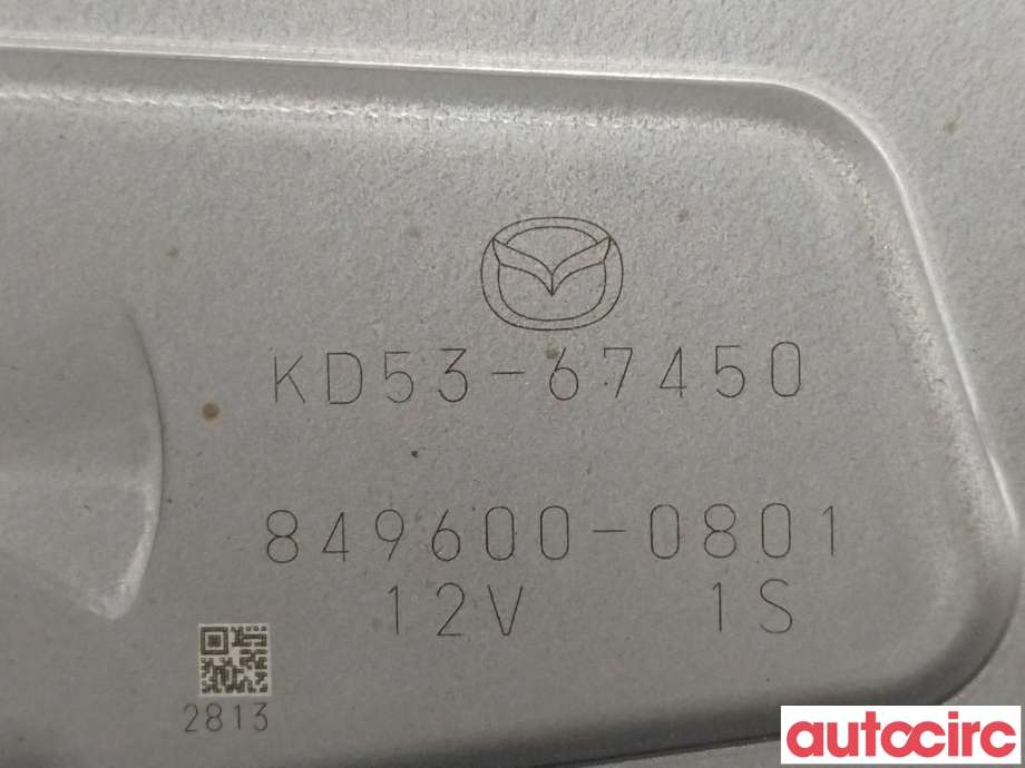 Viskermotor bakrute til Mazda CX-5 2012-2017 (Type I)  (MAZDA|KD53-67-450|KD53-67450)