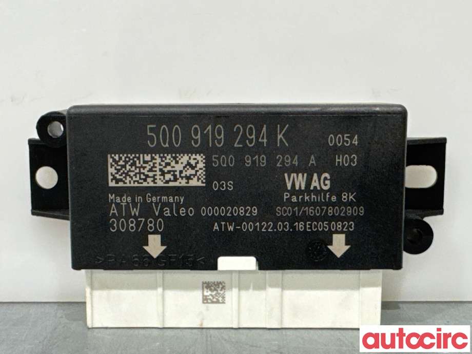Styreenhet parkering til VW e-Golf 2014-2017 (Fase 1) (VOLKSWAGEN|5Q0919294K|308780)