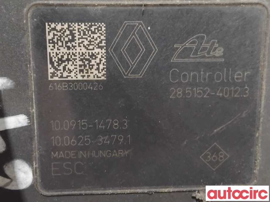 ABS sentral til Opel Vivaro B 2014-2019  (OPEL|95524008|100915-14783|476601418R)