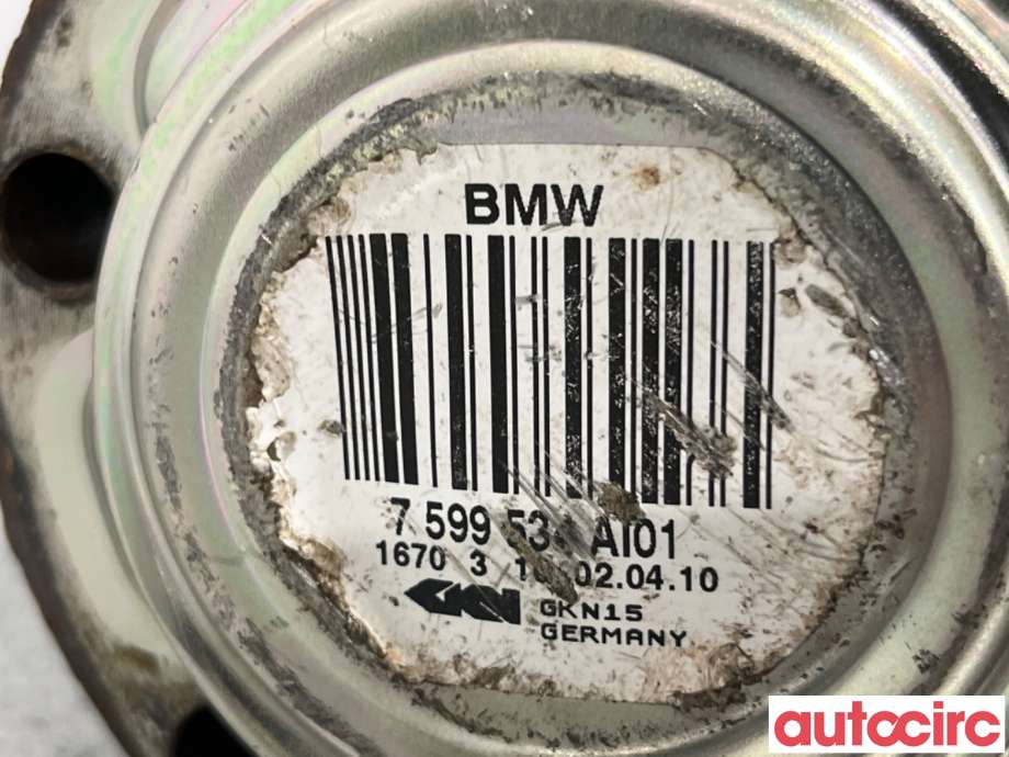 Drivaksel høyre bak til BMW 3-Serie 2005-2011 (E90/E91/E92/E93) (E90/E91/E92/E93) (BMW|33207604600||7599534)