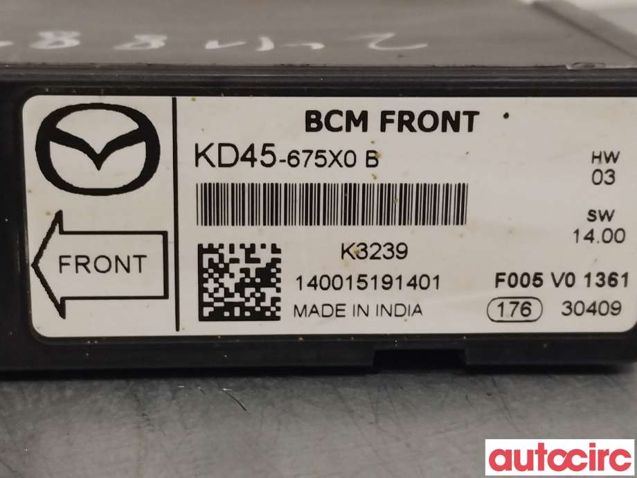 Styreenhet diverse til Mazda CX-5 2012-2017 (Type I)  (MAZDA|KD45-67-5X0D|KD45-675X0B)