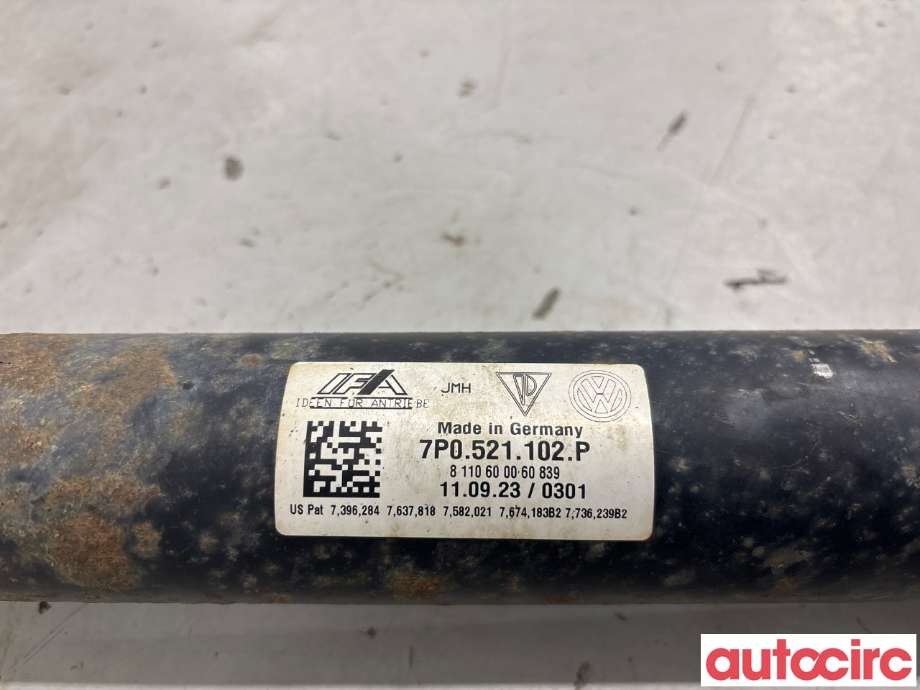 Mellomaksel til Porsche Cayenne 2010-2017 (92A) (92A) (PORSCHE|958521102A|)