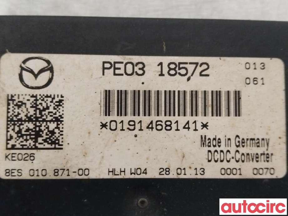 Styreenhet diverse til Mazda CX-5 2012-2017 (Type I)  (MAZDA|P5E1-18-572|PE0318572)