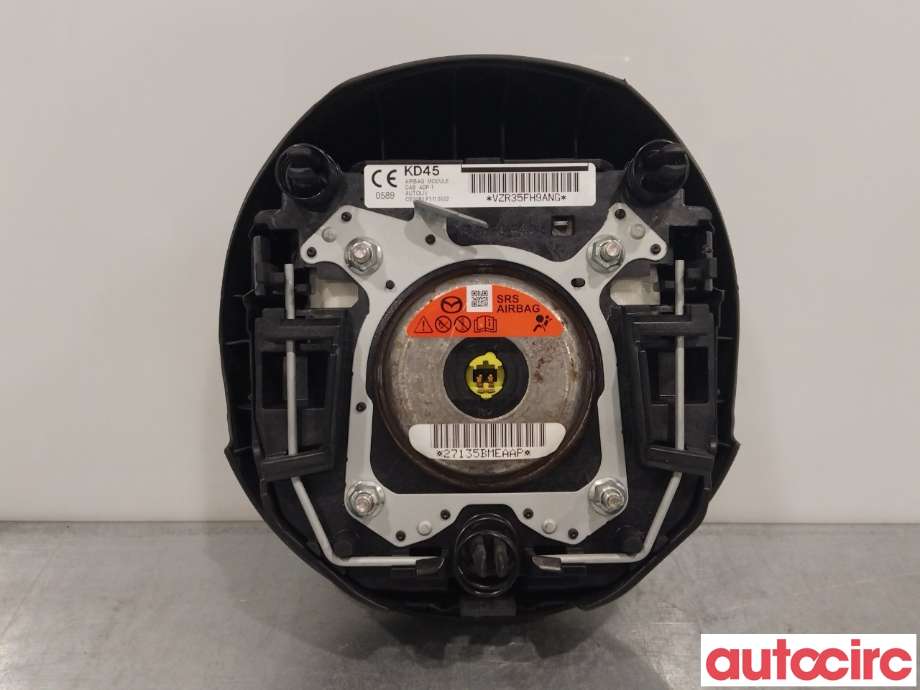 Airbag rattpute til Mazda CX-5 2012-2017 (Type I)  (MAZDA|KD45-57-K00C|KD45-57-K00C-02|)