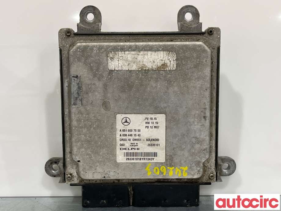 Styreenhet motor til Mercedes C-Klasse 2011-2014 (Fase 2) (W204) (W204) (MERCEDES|A6519007500|28336101|A0064461540)